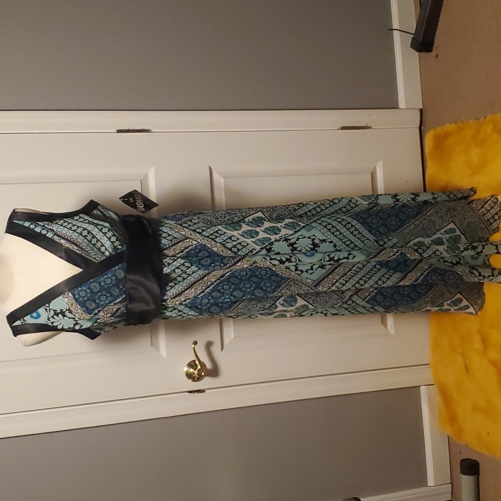 Kathy Roberts Paisley Maxi Dress
